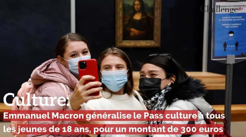 Culture: Emmanuel Macron généralise le Pass culture à tous ...