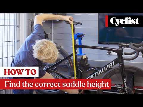 How to find the correct saddle height: Quick and easy methods you can do yourself at home