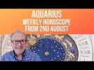 Aquarius Weekly Horoscope from 2nd August 2021