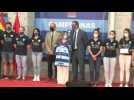 Community of Madrid honors the Complutense Cisneros rugby team