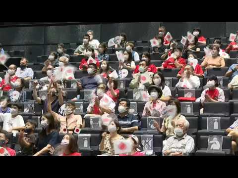 Tokyo 2020: Softball fans watch final from theatre as Japan fights for gold
