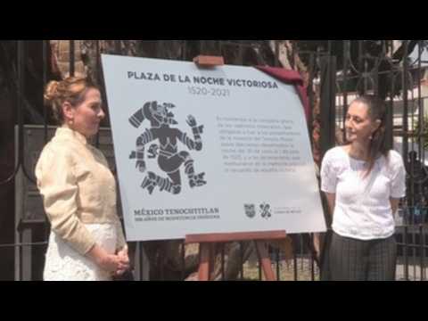 Mexico changes name of place where Spanish conqueror Cortés wept bitterly to 'Victory' plaza