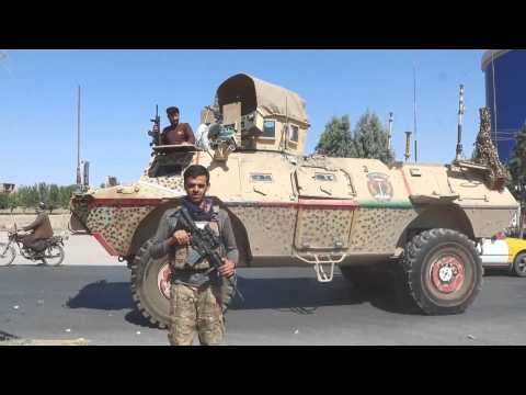 Afghan and Taliban security forces engage in intense fighting