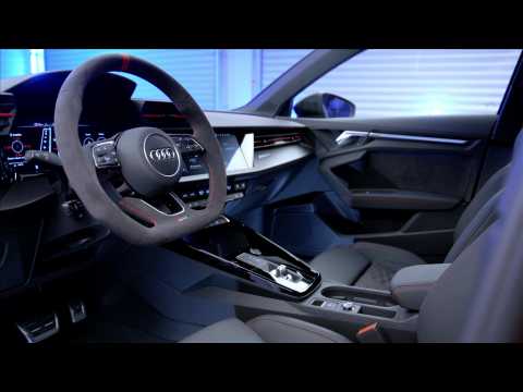 Audi RS 3 Sportback Interior Design in Studio