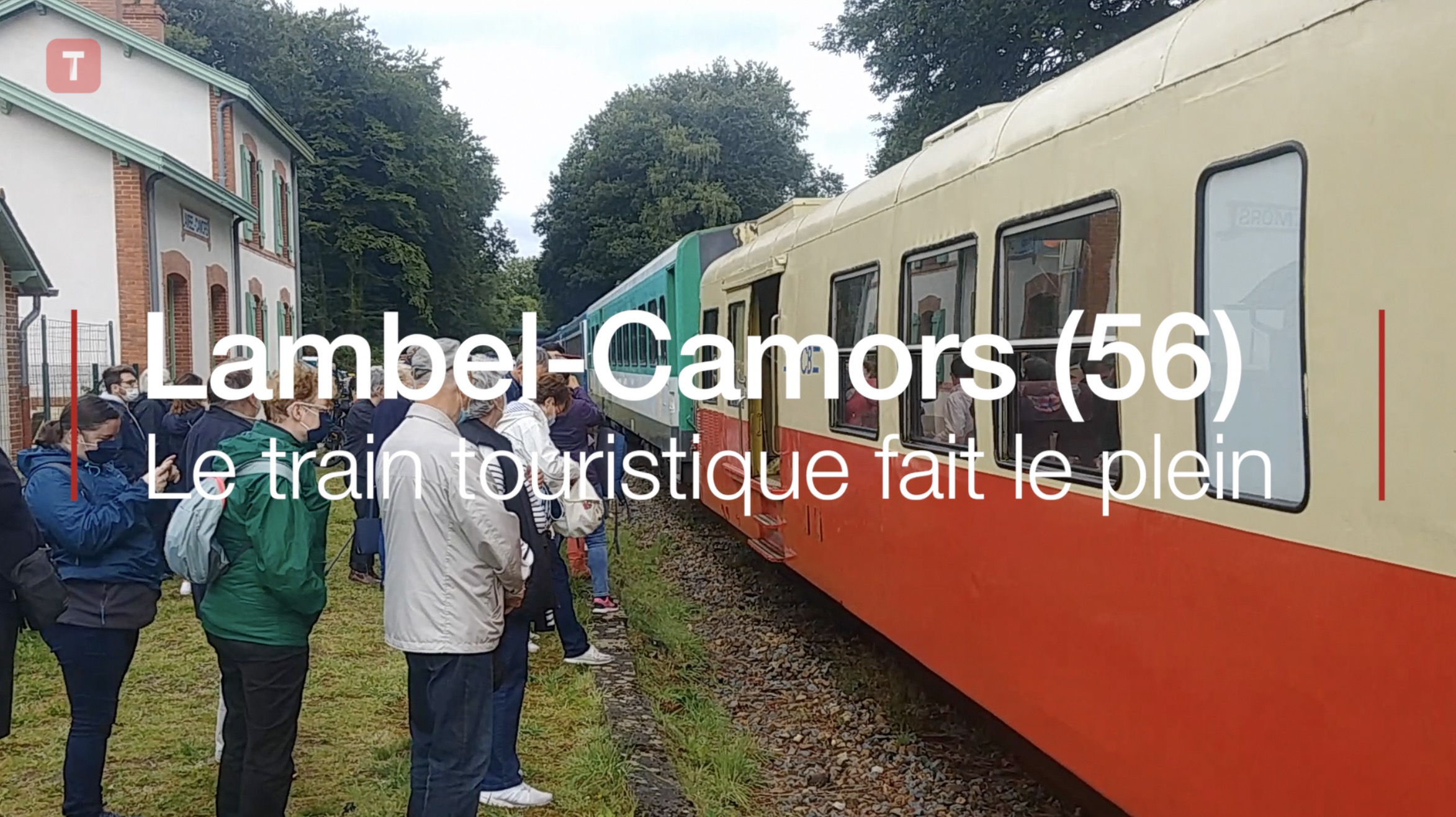Lambel-Camors (56). Le train touristique fait le plein (Le Télégramme)