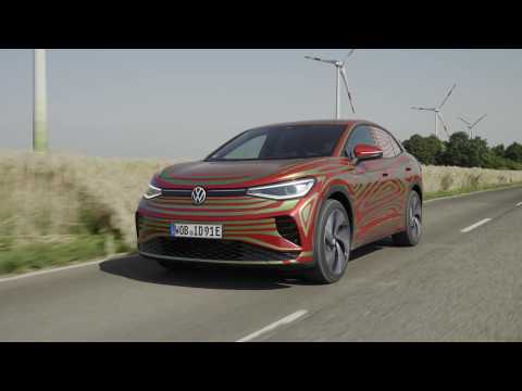 Volkswagen ID.5 GTX Covered car Driving Video