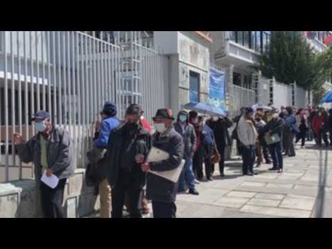 Long lines in Bolivia as people rush to get 2nd dose of Sputnik V vaccine