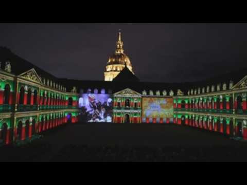 Napoleon sound and light show brings history to life at Les Invalides in Paris