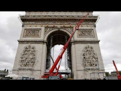 France's Arc de Triomphe to be covered in fabric for Bulgarian artist tribute