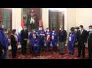 Paraguay president bids farewell to first Paralympic delegation