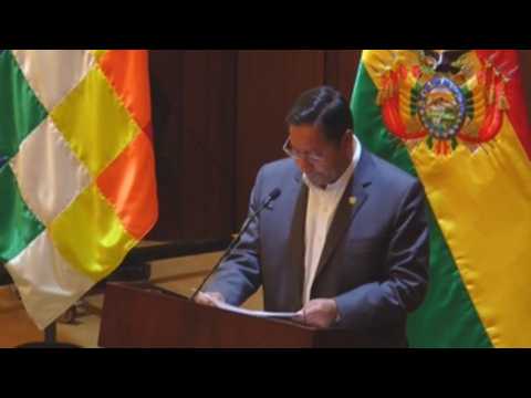 President Arce apologizes to victims of 2019 crisis in Bolivia