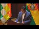 President Arce apologizes to victims of 2019 crisis in Bolivia