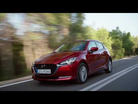 2022 Mazda 2 in Soul Red Crystal Driving Video