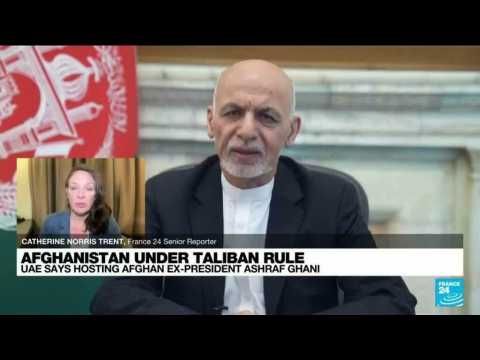 UAE says hosting Afghan ex-President Ashraf Ghani