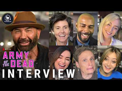 'Army of the Dead' Cast Interviews with Dave Bautista, Tig Notaro & More