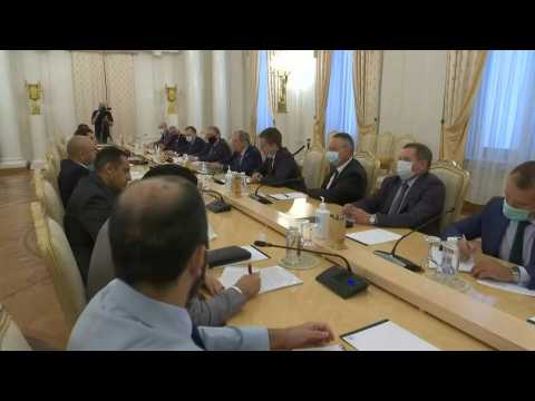 Russia's Lavrov holds talks with Libyan counterpart Najla El-Mangoush