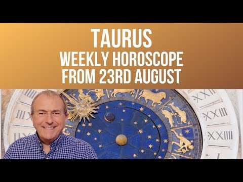 Taurus Weekly Horoscope from 23rd August 2021