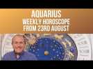 Aquarius Weekly Horoscope from 23rd August 2021