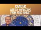 Cancer Weekly Horoscope from 23rd August 2021