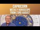 Capricorn Weekly Horoscope from 23rd August 2021