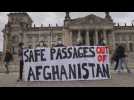 German protesters demand swift evacuation of Afghan civilians
