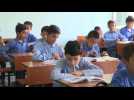 Kaboul: rentrée des écoliers afghans après la prise du pouvoir des talibans