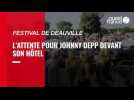 VIDEO. Festival de Deauville. Un nombreux public salue l'apparition de Johnny Depp devant l'hôtel Le Royal