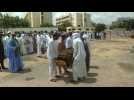 Funeral of ex-Chadian dictator Hissene Habre in Senegal's capital