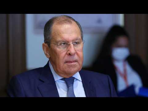 Russian foreign minister Sergey Lavrov in Italy for talks on Afghan crisis