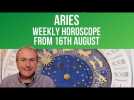 Aries Weekly Horoscope from 16th August 2021