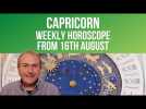 Capricorn Weekly Horoscope from 16th August 2021