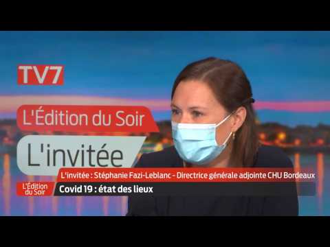 L'Édition du Soir | L'invitée | Stéphanie Fazi-Leblanc, directrice générale adjointe CHU Bordeaux