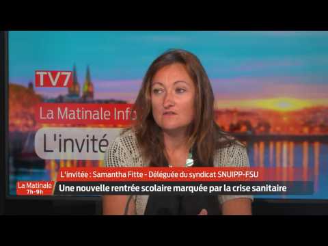 La Matinale | L'invitée | Samantha Fitte, déléguée du syndicat SNUIPP-FSU