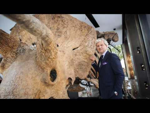 Big John, the biggest triceratops ever found, goes on display in Paris