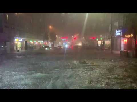 Floodwaters rage as Storm Ida hits New York City streets