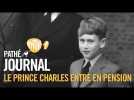 1957 : Le Prince Charles entre en pension | Pathé Journal