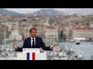 Emmanuel Macron en sauveur de Marseille, déjà tourné vers l'élection présidentielle