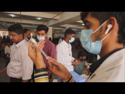 Mass Covid-19 vaccination drive in Bangalore