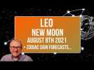 Leo New Moon August 8th 2021 + Zodiac Sign Forecasts