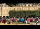 Place des Vosges: Paris moves hundreds of homeless people from central square