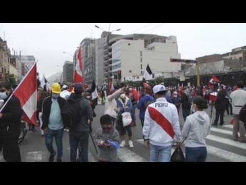 Political newcomer becomes Peru's president