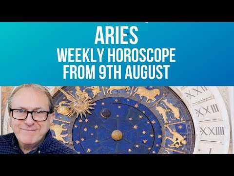 Aries Weekly Horoscope from 9th August 2021