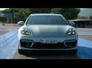 The new Porsche Panamera 4S E-Hybrid GT Design in Silver Metallic