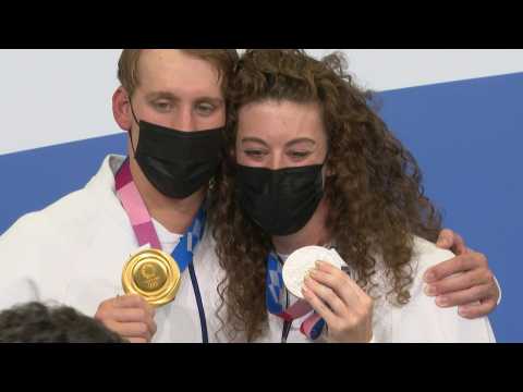 USA Olympic Champion Kalisz says winning gold is a "weird feeling"