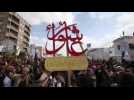 Pro-Houthi Shiite Muslims take to the streets of Sana'a to celebrate Ashura