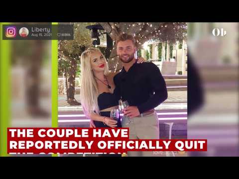 Love Island 2021: Jake and Liberty officially quit villa amid explosive meltdown