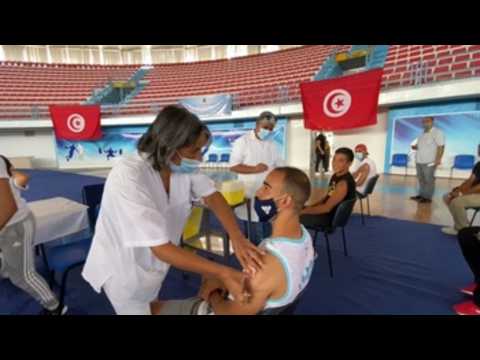 Tunisia launches vaccination campaign in the world of sports