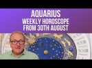 Aquarius Weekly Horoscope from 30th August 2021