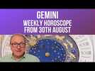 Gemini Weekly Horoscope from 30th August 2021