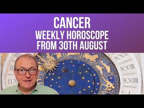 Cancer Weekly Horoscope from 30th August 2021